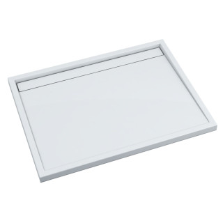 Schedline Brodzik kompozytowy Stabilsound Plus® Estra 80x100x4,5 cm, prostokątny, Gwarancja 15 lat